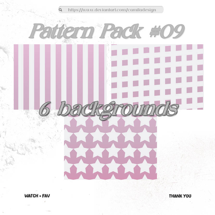 Deviantart Pattern Chart Pattern Pack #09 - By Mila by camiladesign on DeviantArt