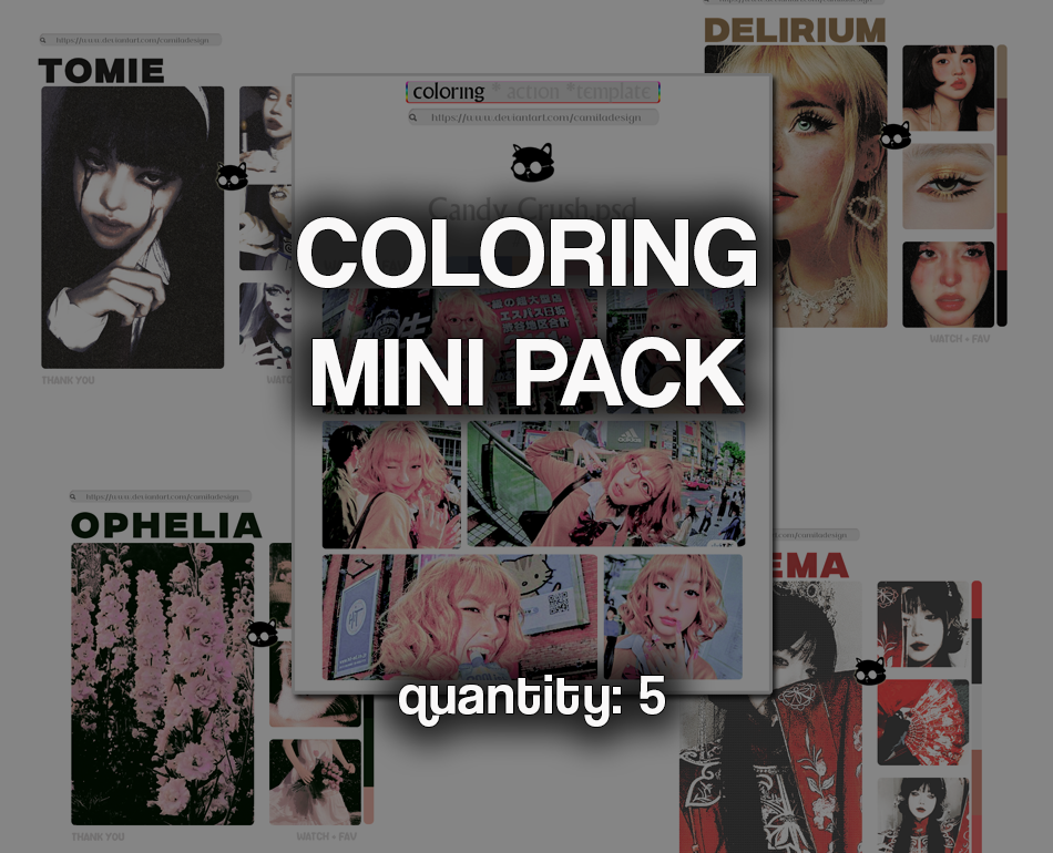 COLORING MINI PACK (2026) BY MILA