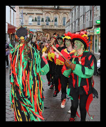 Bare Bones Border Morris, Loughborough 15/12/13