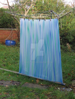 Painting Silk Lining for City and Guilds Jacket