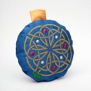 Celtic Knot Embroidery Christmas Tree Ornament 1