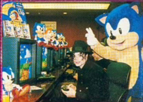 Michael Jackson and Sonic