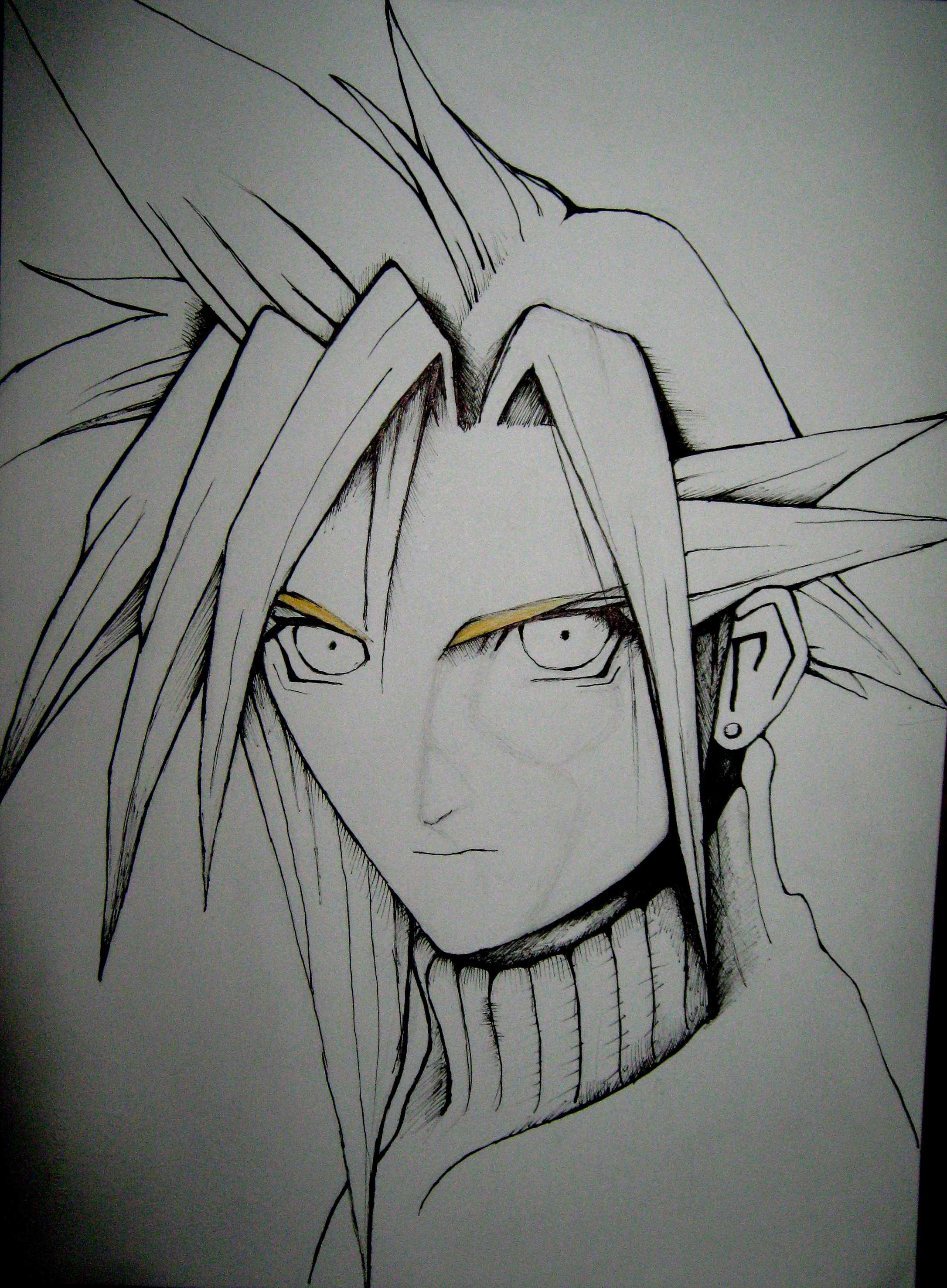 Cloud Strife FF VII first phase by ANDREAMARINO93