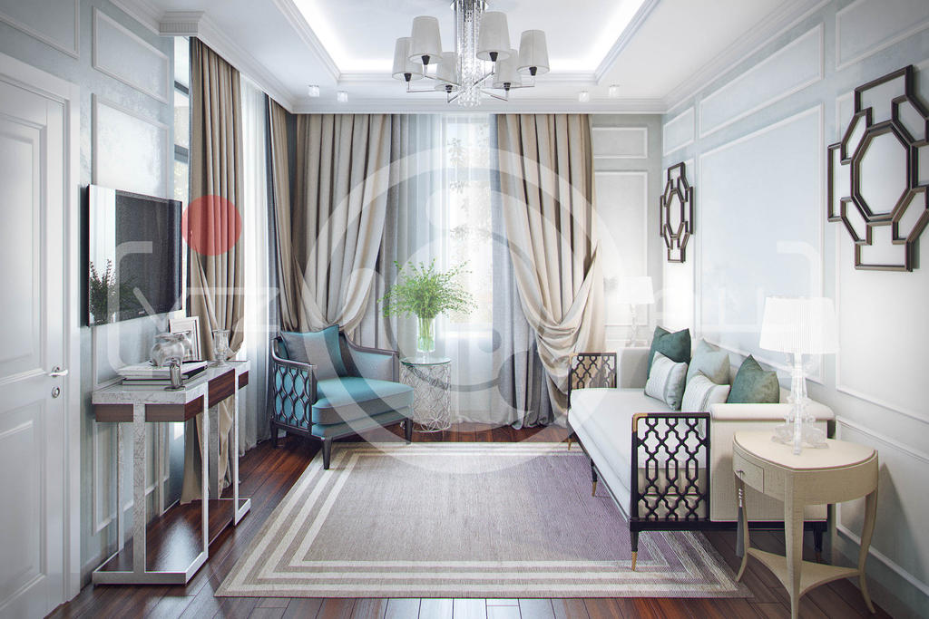 3D visualization of interior by vizall on DeviantArt