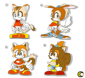 Sonic Early Design Rabbit Explore the Best Early_concept_designs Art | DeviantArt