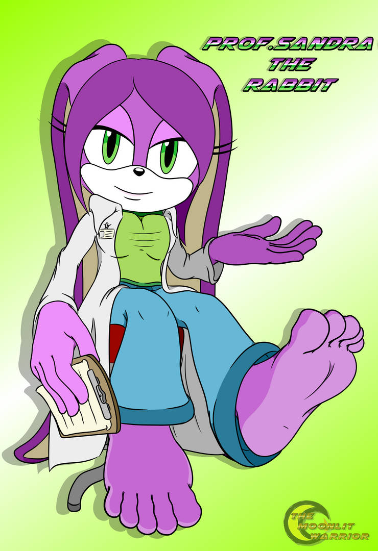 Sandra Black Rabbit Prof.Sandra the Rabbit (BARE ALT) by TheMoonlitWarrior on DeviantArt