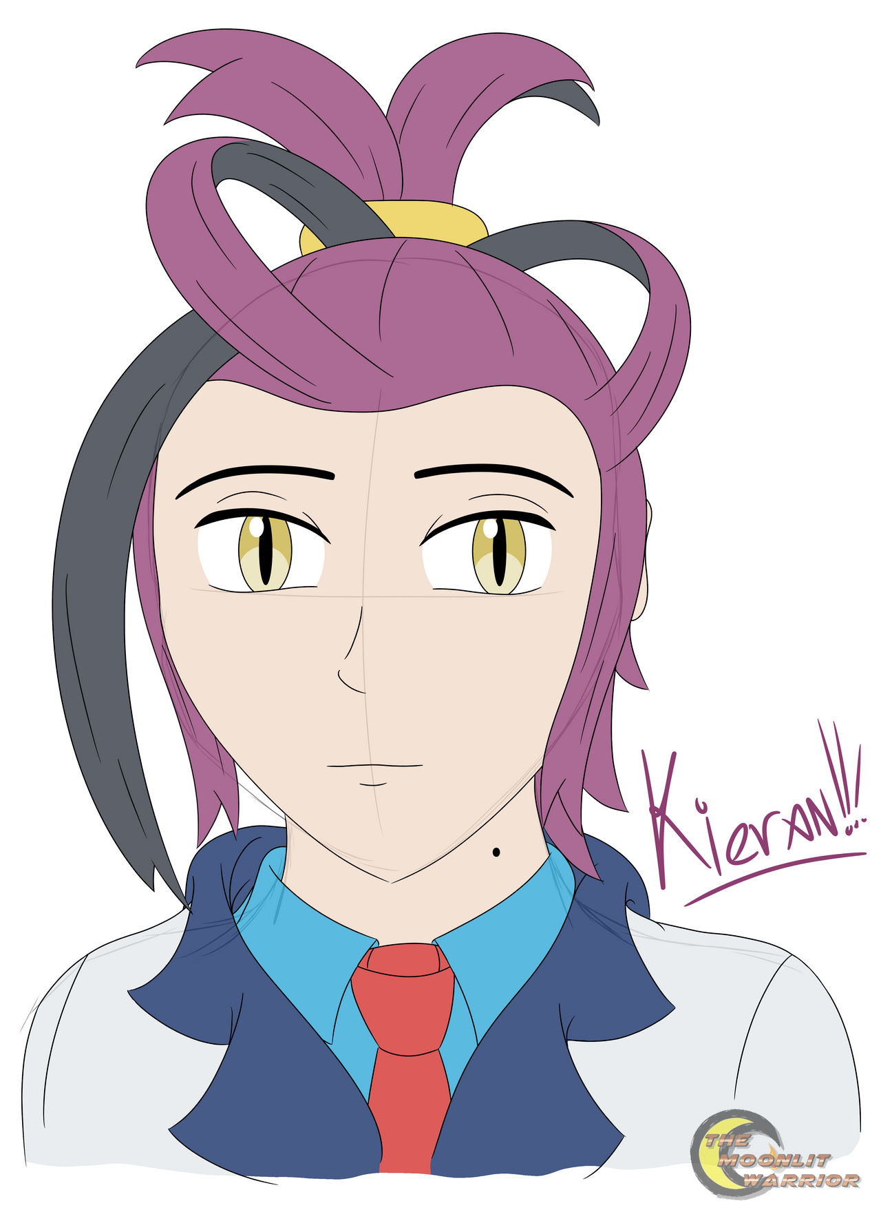 Pokemon Kieran Rough Sketch (Motivation Test 2) by TheMoonlitWarrior on ...