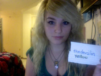 Fansign for Thedevilinyellow