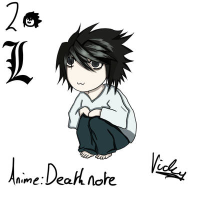  Personaje favorito Chibi L Death note by Anime-dubstep on DeviantArt