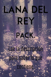 Pack Lana Del Rey.