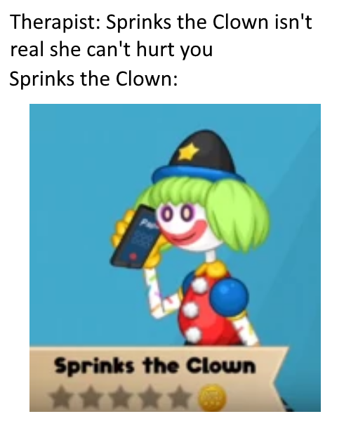 Papa Louie Pals Story: Sprinks The Sad Clown 