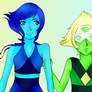 Lapis Lazuli x Peridot