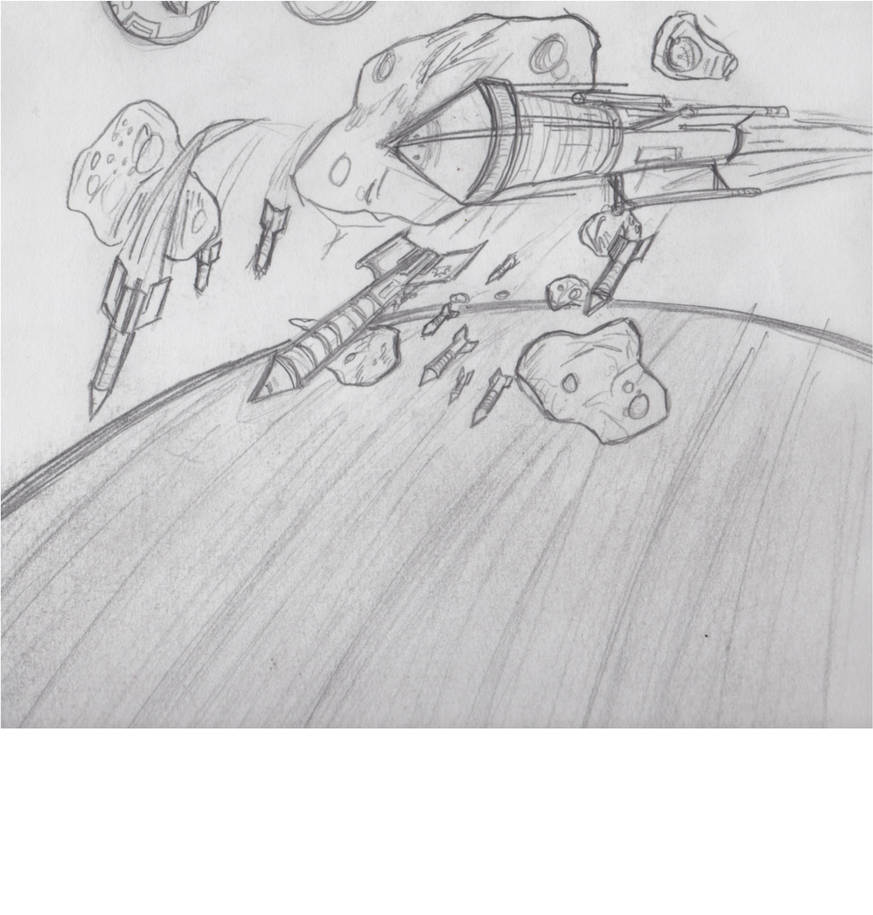 Star Control - Syreen Penetrator Gravity Whip by editorblue on DeviantArt