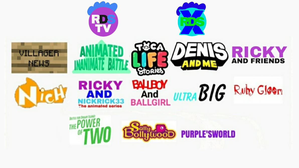 RDS TV and RDS X Lineup by Ricky3denton on DeviantArt