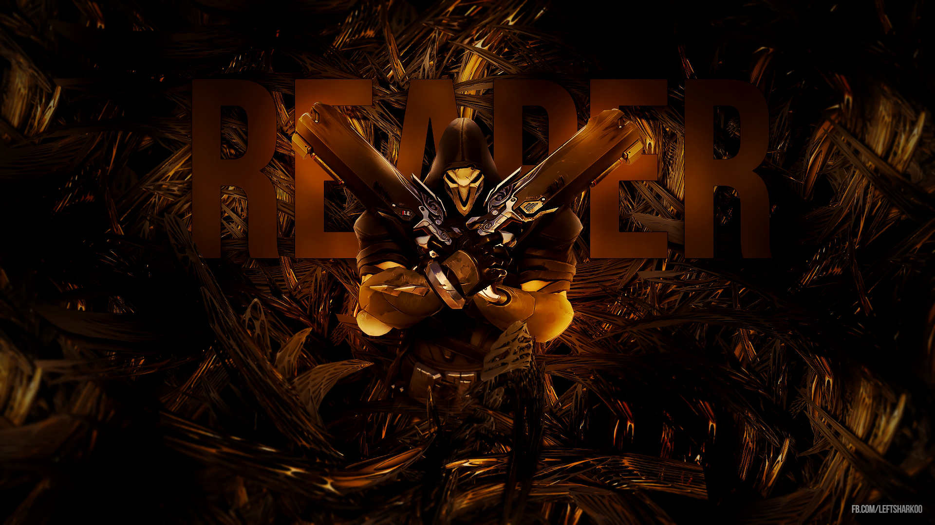 Overwatch Reaper Wallpaper By Leftlucy On Deviantart