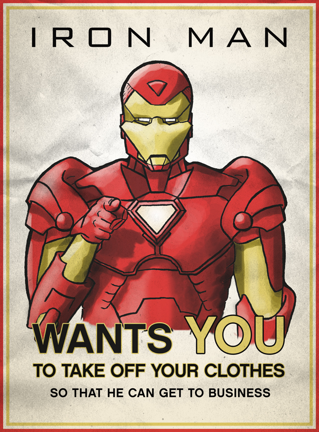 Iron Man Wants YOU