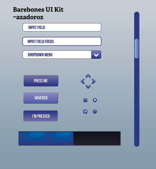 Barebones UI Kit