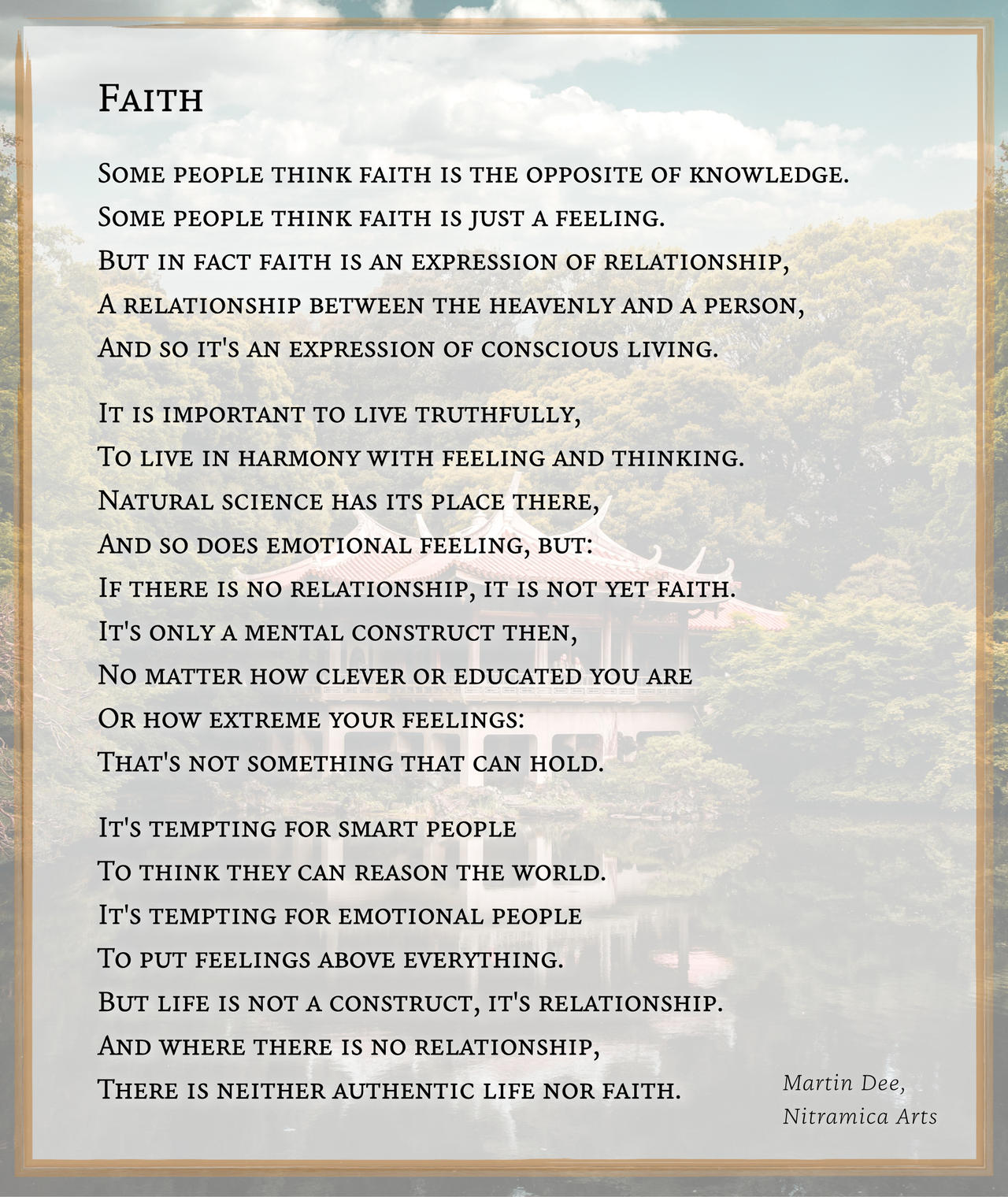 Faith Poem By Ofthedunes On Deviantart Faith Poem By Ofthedunes On Deviantart