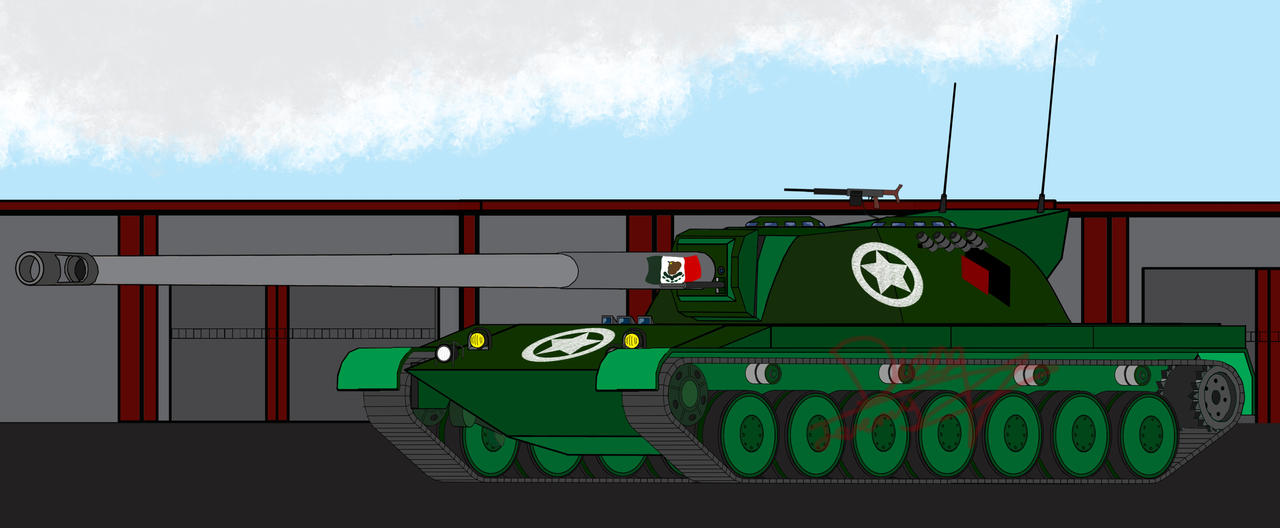 T110-E6 Quinametzin by S-DiegoRedDiamond on DeviantArt