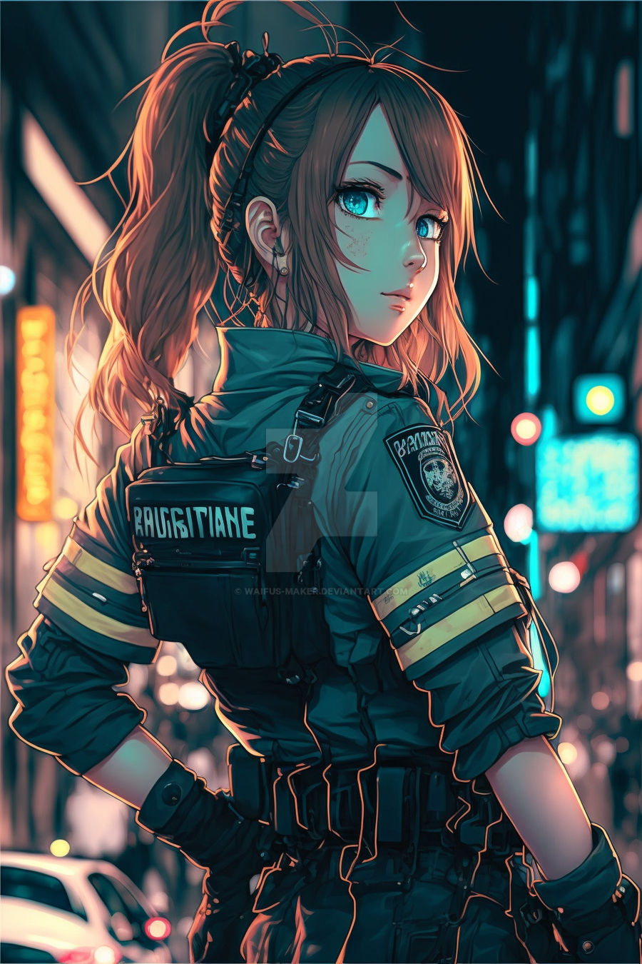 Urban Anime Girl#39 by Waifus-Maker on DeviantArt