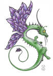 Long Faery Dragon by Scellanis