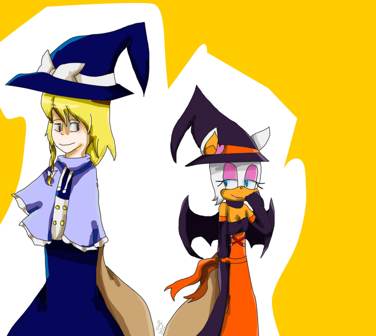 Rouge and Marisa