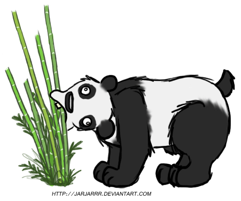 Derp Panda 1 - Chewing