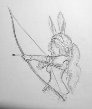 Archer bunny