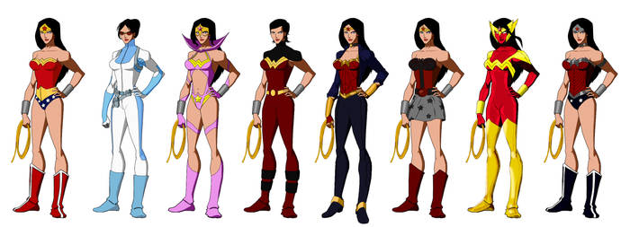 Wonder Women (based on Phil Bourassa's work)