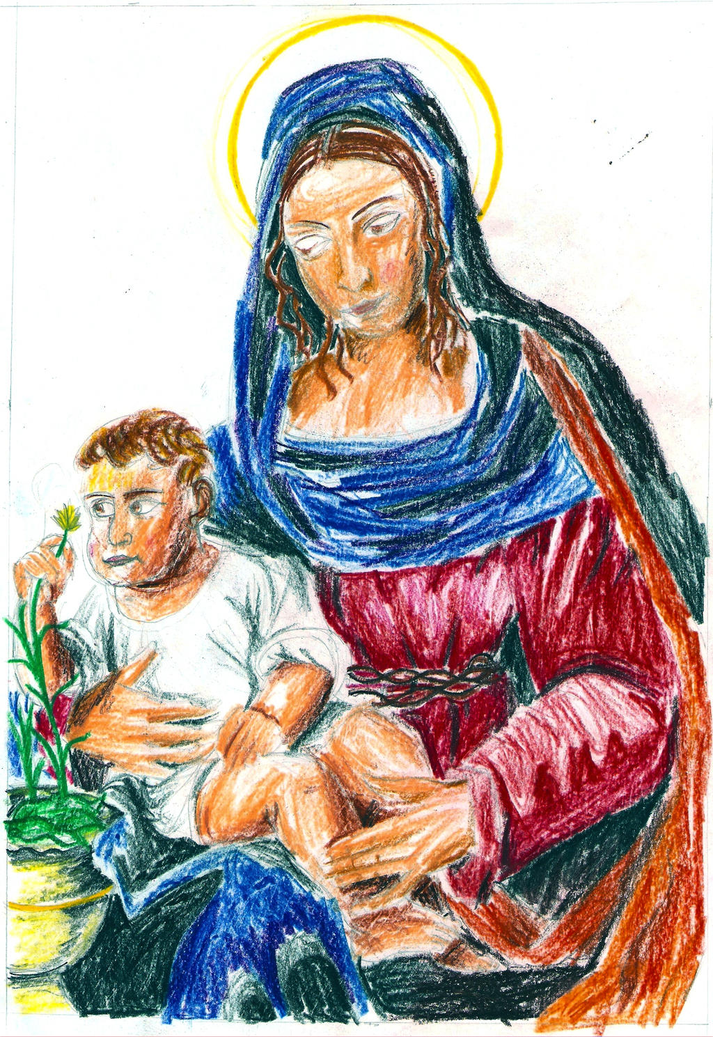 Mary and Jesus