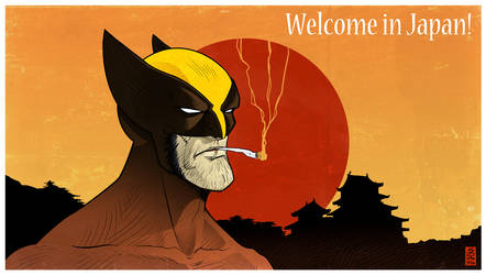 Wolverine (welcome in japan!) by Entropician