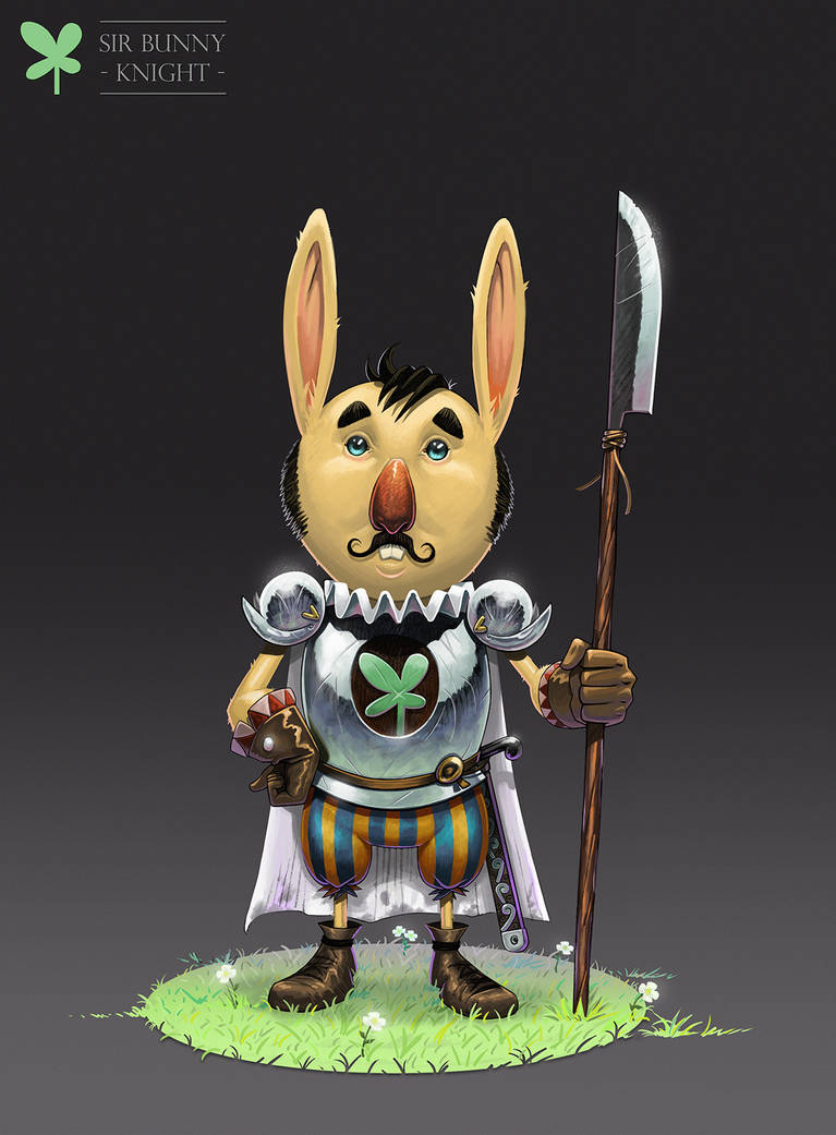 Rory The Rabbit Rabbit Knight Sir Bunny Knight by Entropician on DeviantArt