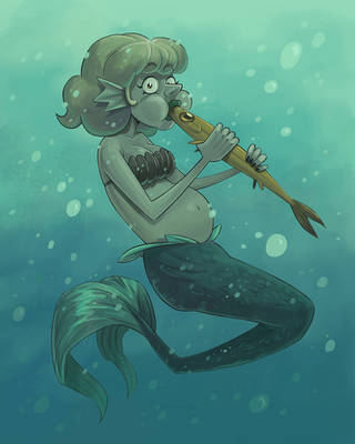 Munching Mermaid