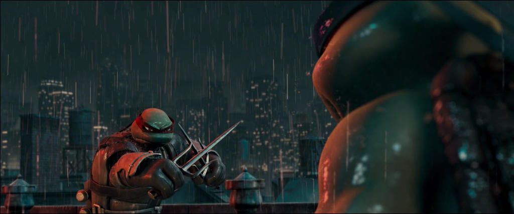 Leo Vs Raph TMNT 2007: Roof Top Battle Raph Vs Leo by RamonTMNT on DeviantArt