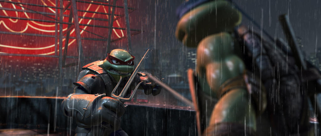 Leo Vs Raph TMNT 2007: Leo Vs Raph by RamonTMNT on DeviantArt