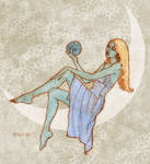 Moongirl by ChristineAltese