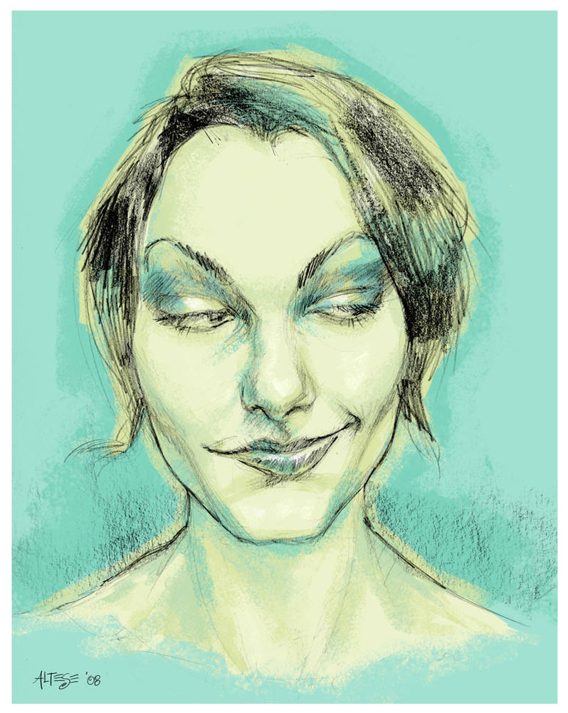 Smirk by ChristineAltese on DeviantArt