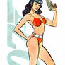 Bettie Page Bond Girl