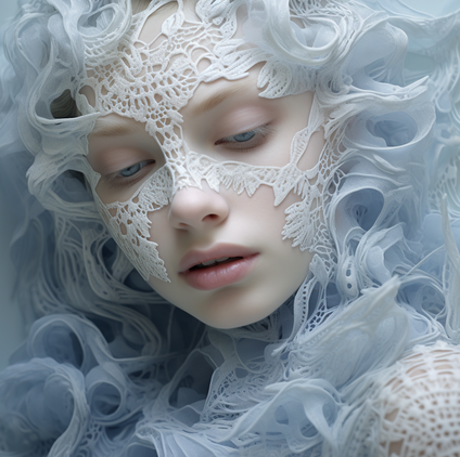 Deviantart Lace Lace work girl 4 by Iam8lu3 on DeviantArt
