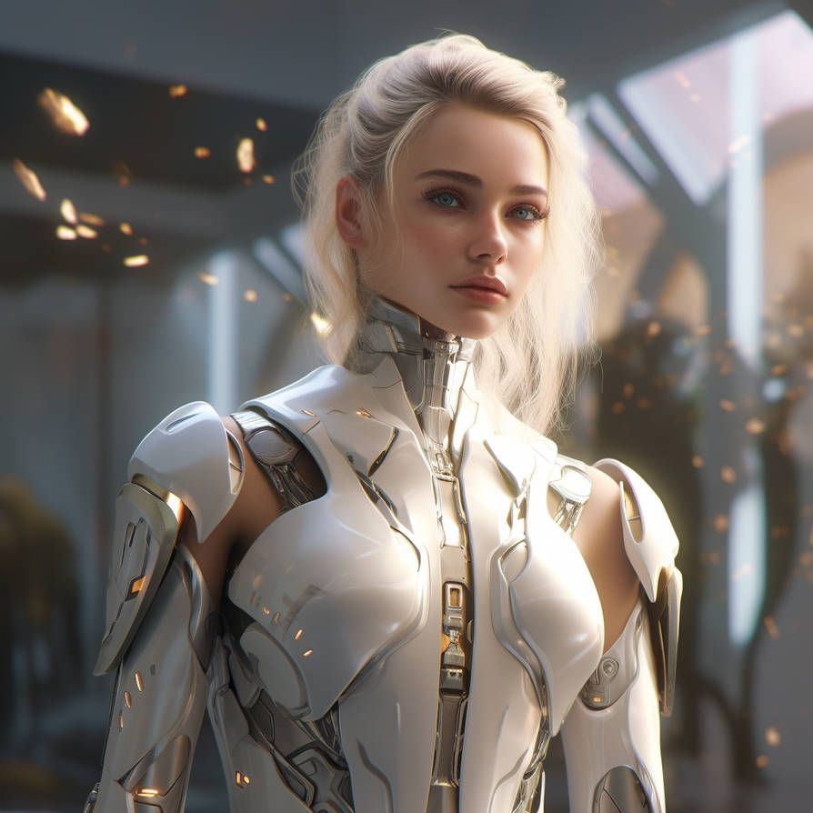 Andrea the Android by Iam8lu3 on DeviantArt