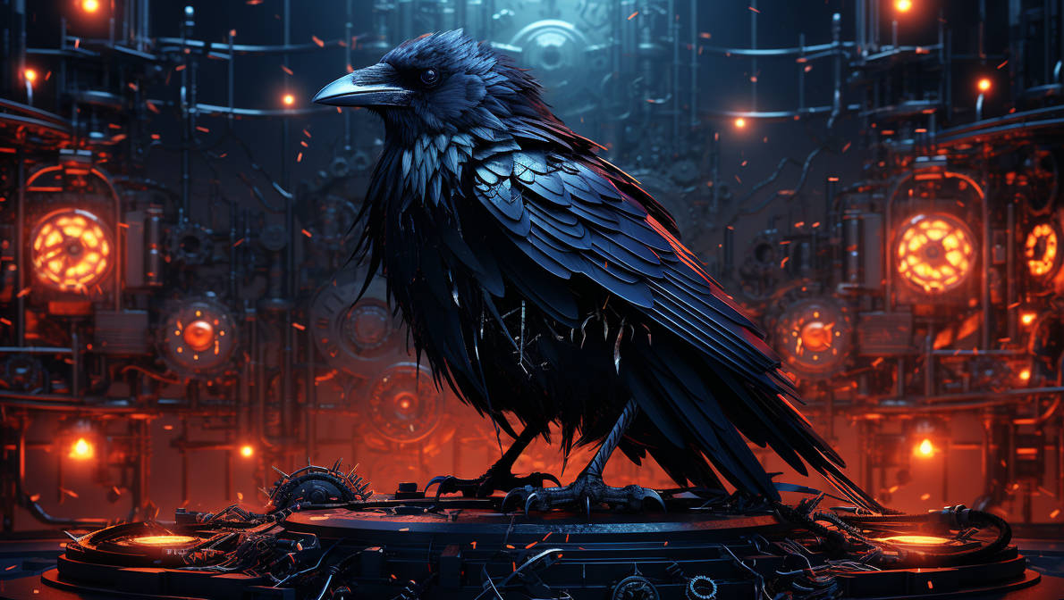 Celestial Raven 13 by Iam8lu3 on DeviantArt