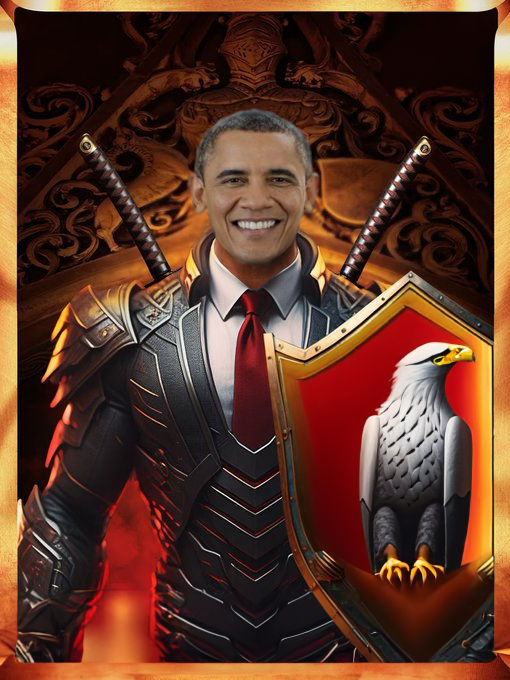 Obama Fansign Obama warrior by Iam8lu3 on DeviantArt