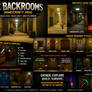 Minecraft add-on splash image Thje Backrooms