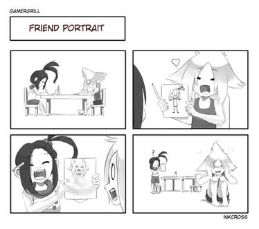 Gamergrill: Friend Portrait