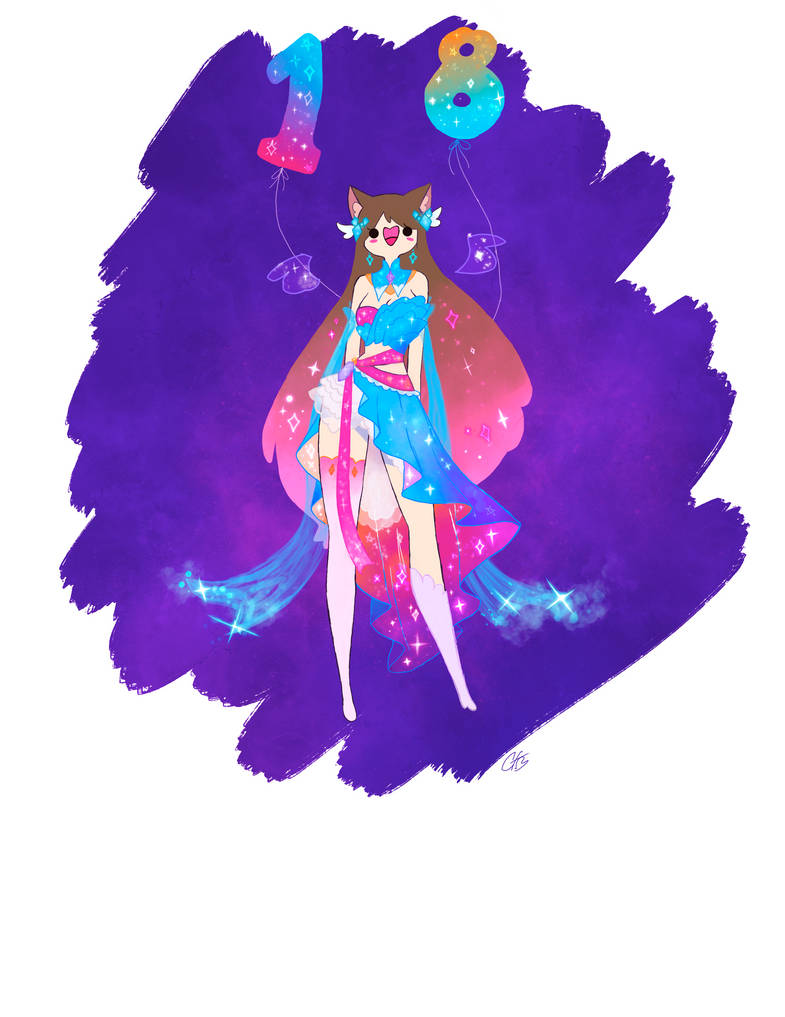 Birthday art! /Welcome to my devientart! by DarkCrystalGalaxy on DeviantArt