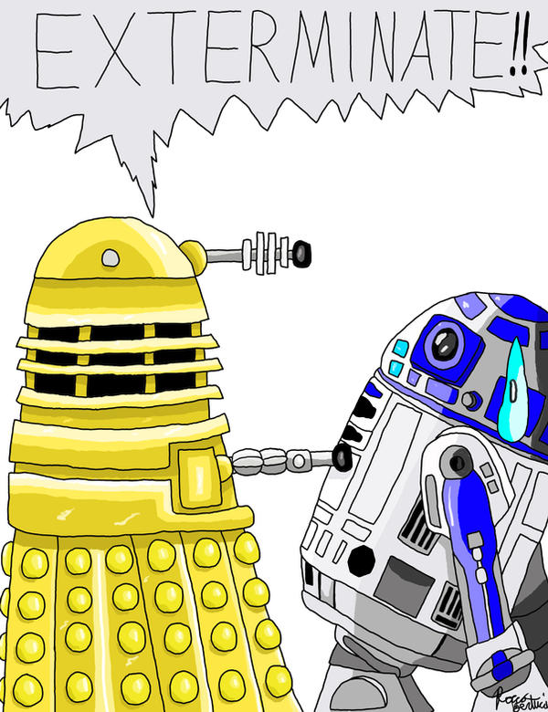 Dalek vs. R2D2