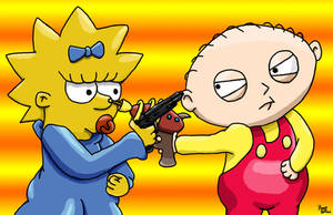 Maggie vs. Stewie