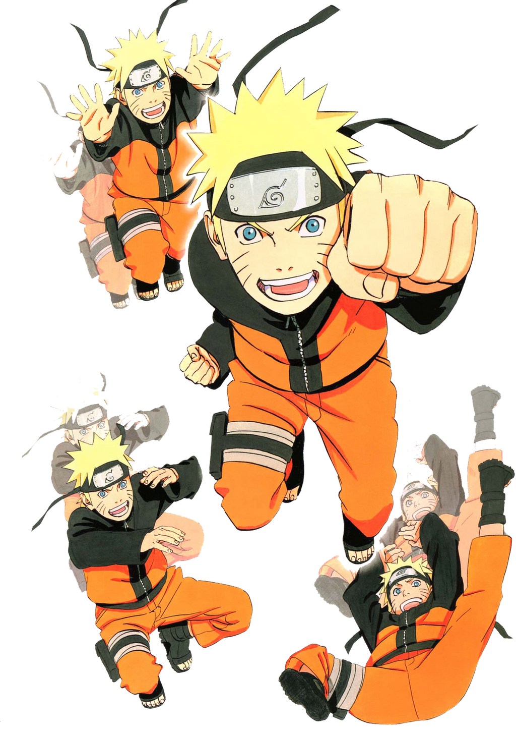 Naruto render, Naruto illustration png