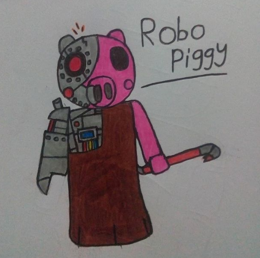 Roblox Piggy Fanmade Character 1 Robo Piggy By Retdc On Deviantart - piggy roblox custom skins