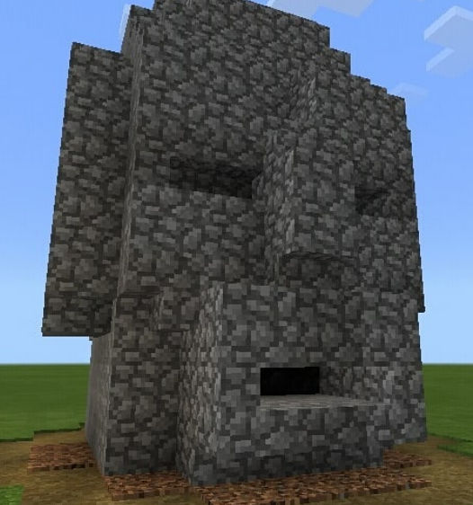 Minecraft build! Statue of Ston! by ReTDC on DeviantArt